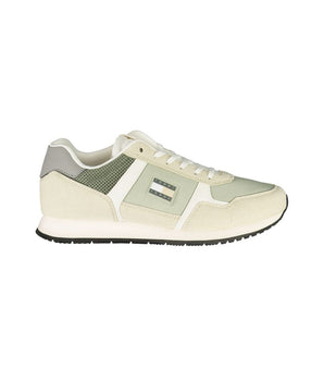 Tommy Hilfiger Green Polyester Men Sneaker