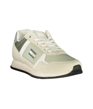 Tommy Hilfiger Green Polyester Men Sneaker