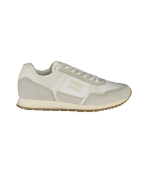 Tommy Hilfiger White Polyester Men Sneaker