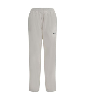 Balenciaga White Polyester Joggers (Workout Pants)