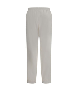 Balenciaga White Polyester Joggers (Workout Pants)