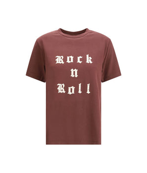 Zadig & Voltaire Bordeaux Cotton T-Shirt