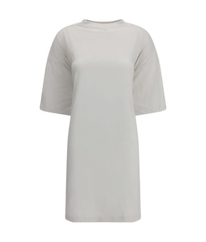 Balenciaga White Cotton Casual Dress