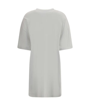 Balenciaga White Cotton Casual Dress