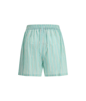 Balenciaga Green Copper Bermuda Shorts