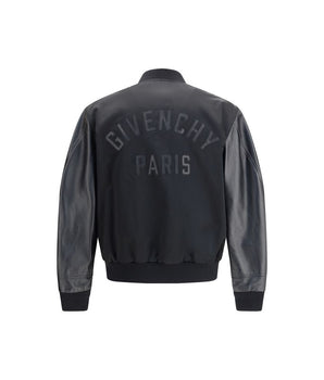 Givenchy Black Cotton Bomber