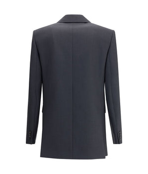 Saint Laurent black wool clothing