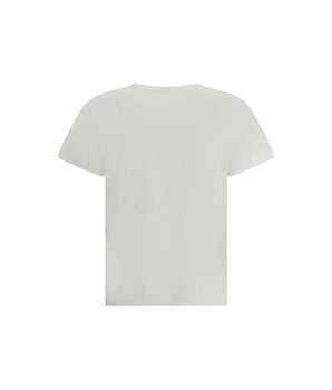 PINKO White Cotton T-Shirt