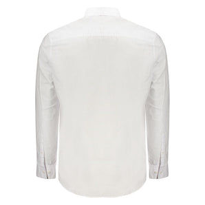 Calvin Klein White Cotton Men Shirt