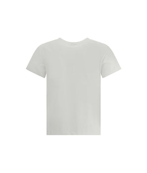 PINKO White Cotton T-Shirt