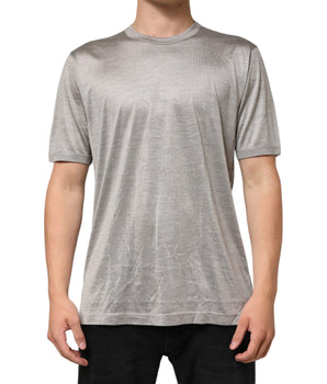 Dolce &amp; Gabbana Beige Hazelnut Cotton Shortsleeve T-Shirt