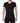 Dolce &amp; Gabbana Men's Black Cotton Tattered Logo V-Neck T-Shirt