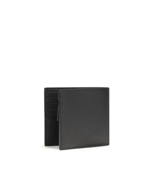 Saint Laurent Black Calf Leather Wallet by Bos Taurus