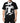 Dolce &amp; Gabbana Black Cotton DG Logo Graffiti Short Sleeve T-Shirt