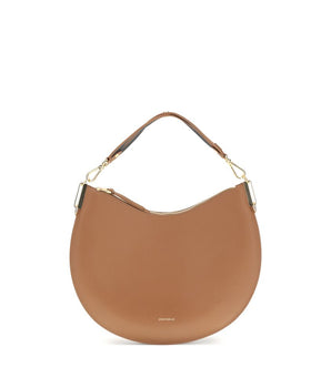 Coccinelle Beige Calf Leather Bos Taurus Shoulder Bag