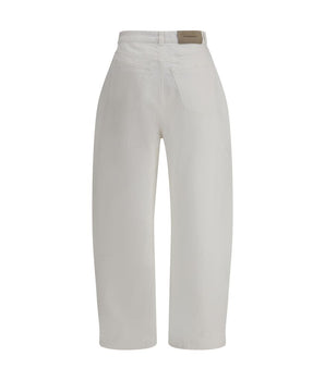 Givenchy White Cotton Jeans Denim