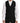 Dolce & Gabbana Sleek Black Slim Fit Formal Vest Dolce & Gabbana 