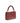 Coccinelle Bordeaux Calf Leather Bos Taurus Shoulder Bag