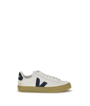 Veja White Leather Low Top Sneakers