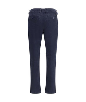 Jacob Cohen blue cotton casual trousers