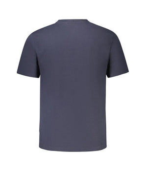 Pepe Jeans Blue Organic Cotton Men T-Shirt