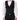 Dolce & Gabbana Black Wool Dress Formal Men Waistcoat Vest