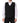Dolce &amp; Gabbana Black Wool Dress Formal Men Waistcoat Vest