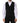 Dolce &amp; Gabbana Black Wool Dress Formal Men Waistcoat Vest
