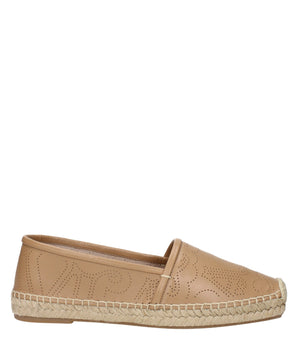 Max Mara Brown Leather Espadrilles