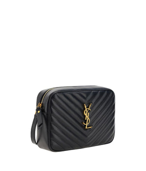 Saint Laurent Black Calf Leather Bos Taurus Shoulder Bag