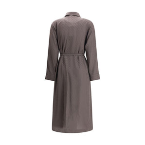 Fendi FF silk jacquard Dress