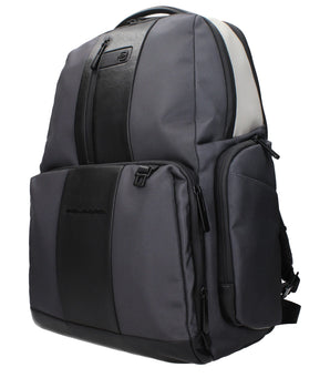 Piquadro Gray Nylon Backpack