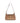 Coccinelle Beige Calf Leather Bos Taurus Shoulder Bag