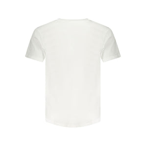 Calvin Klein White Cotton Men T-Shirt