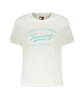 Tommy Hilfiger Bianco Cotton Women T-Shirt