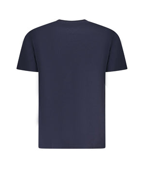 Tommy Hilfiger Blue Cotton Men T-Shirt
