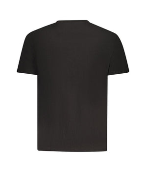 Tommy Hilfiger Black Cotton Men T-Shirt
