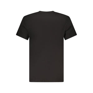 Tommy Hilfiger Black Cotton Men T-Shirt