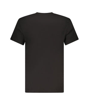 Tommy Hilfiger Black Cotton Men T-Shirt
