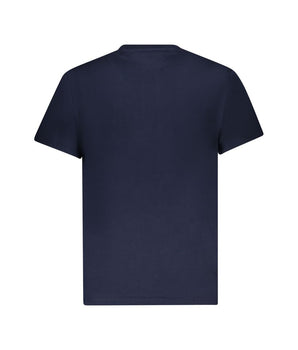 Tommy Hilfiger Blue Cotton Men T-Shirt