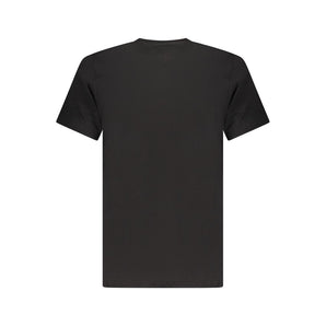 Tommy Hilfiger Black Cotton Men T-Shirt