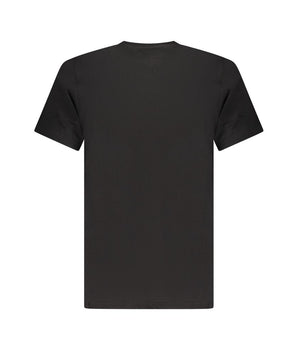 Tommy Hilfiger Black Cotton Men T-Shirt