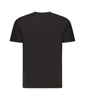Tommy Hilfiger Black Cotton Men T-Shirt