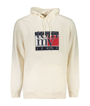Tommy Hilfiger White Cotton Men Sweater