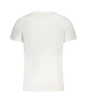 Tommy Hilfiger White Cotton Men T-Shirt