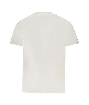 Tommy Hilfiger White Cotton Men T-Shirt
