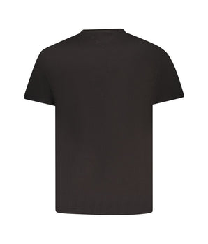 Tommy Hilfiger Black Cotton Men T-Shirt