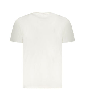 Tommy Hilfiger White Cotton Men T-Shirt