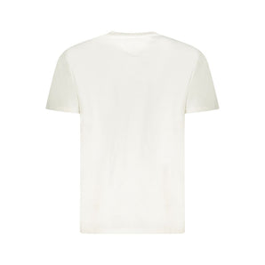 Tommy Hilfiger White Cotton Men T-Shirt