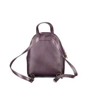 Coccinelle Purple Leather Women Backpack
